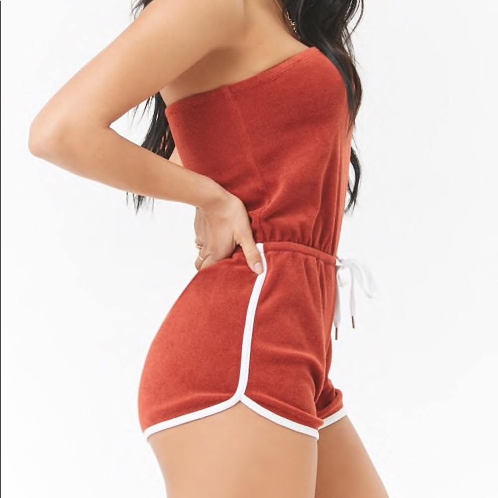 French terry romper